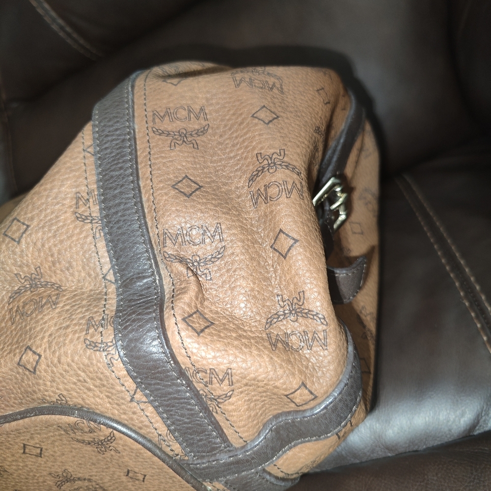 Authentic MCM  Drawstrings Two Way Bag - Picture 14 of 16